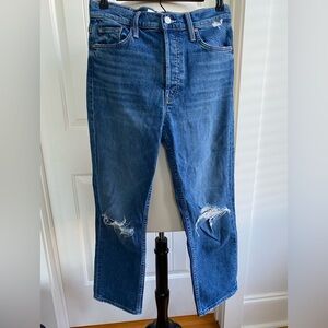 MOTHER the Tom Cat Denim Blue Jeans